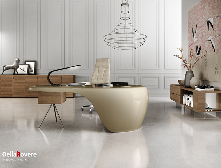 Design office desk - UNO - Della Rovere_1